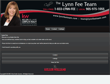 Tablet Screenshot of lynnfeeteam.com